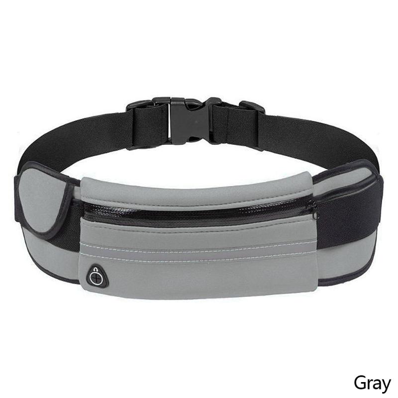 Outdoor Bags Trail Running Waist Belt Dual Pocket Bag Men Women Fitness With Water Bottle Waterproof Phone Sport