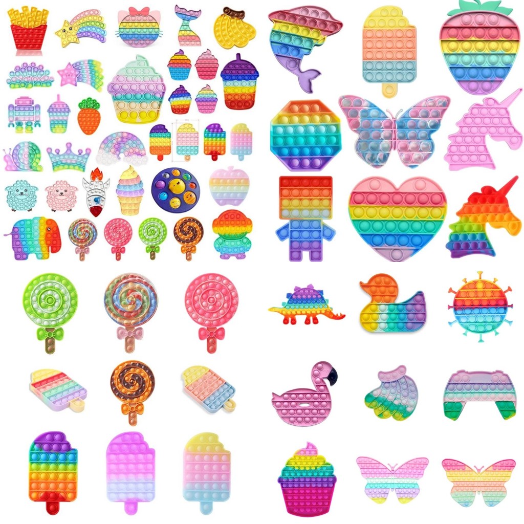 US Stock, 2021 Fidget Toy Sensory Push Bubble Decompression Toys Collectable Autism Special Needs Anxiety Stress Reliever for Kids
US Stock, 2021 Fidget Toy Sensory Push Bubble Decompression Toys Collectable Autism Special Needs Anxiety Stress Reliever for Kids