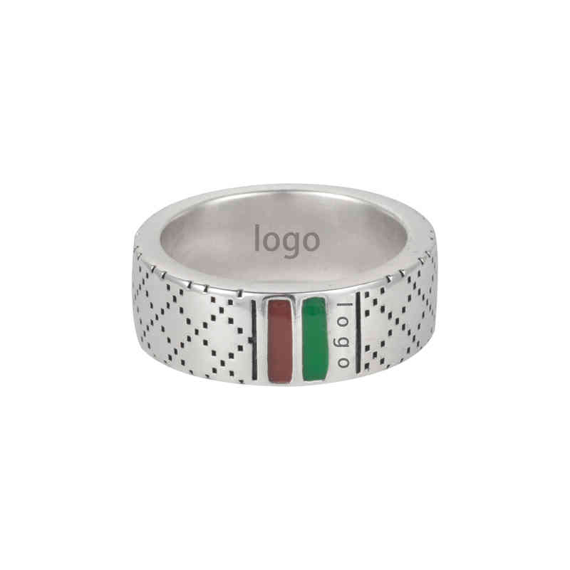 The New designer jewelry Ancient double red green stripe family light luxury fashion male and female couple ring
The New designer jewelry Ancient double red green stripe family light luxury fashion male and female couple ring