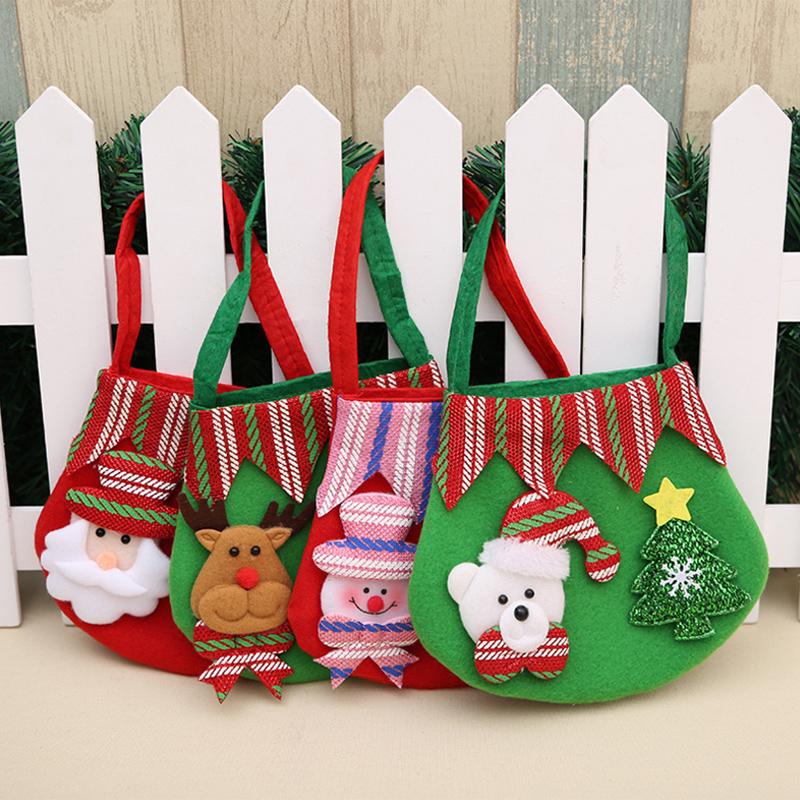 Christmas Decorations Santa Gift Bags Candy Bag Portable Baskets With Handle Merry Home For Wedding Party
Christmas Decorations Santa Gift Bags Candy Bag Portable Baskets With Handle Merry Home For Wedding Party