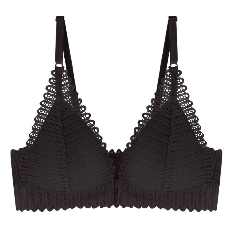 Bras French Front Button Style Beauty Back Bra Gathered Small Breast Thin Show Triangular Cup Underwear Women Without Underwire, Dark blue (suit)
Bras French Front Button Style Beauty Back Bra Gathered Small Breast Thin Show Triangular Cup Underwear Women Without Underwire, Dark blue (suit)