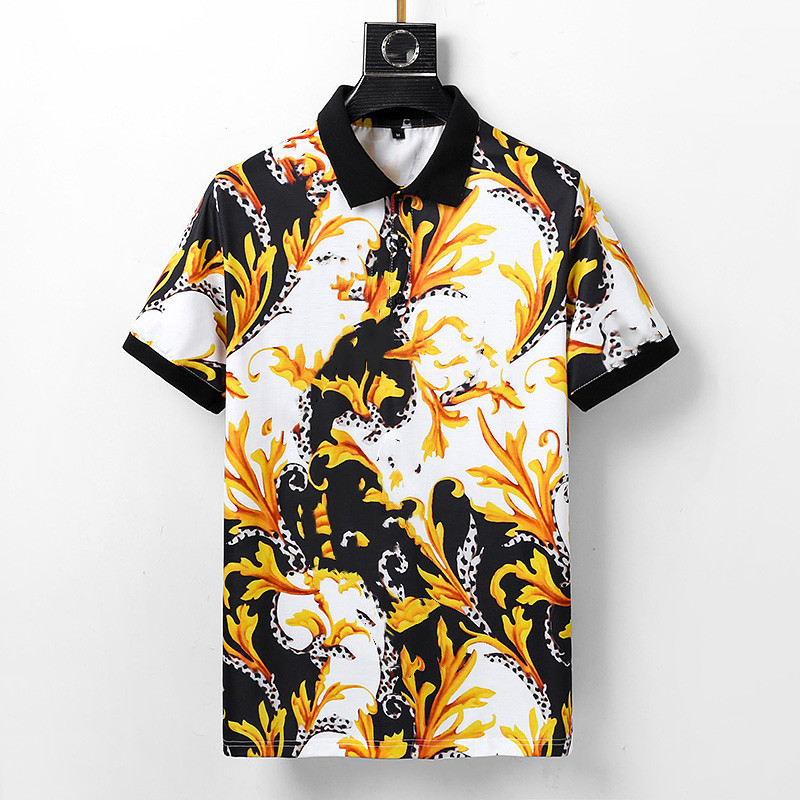 2021 Designer Brand polo shirt Mens luxury t shirts polos floral embroidery High street famous print men poloshirts#M-3XLHSC04, Gold
2021 Designer Brand polo shirt Mens luxury t shirts polos floral embroidery High street famous print men poloshirts#M-3XLHSC04, Gold