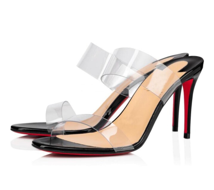 Perfect Designer Just Nothing Slippers Fashion Sexy Women Brands Red Bottom Mules Sandals High Quality Lady Heels For Dress Wedding kjy0004, Black
Perfect Designer Just Nothing Slippers Fashion Sexy Women Brands Red Bottom Mules Sandals High Quality Lady Heels For Dress Wedding kjy0004, Black