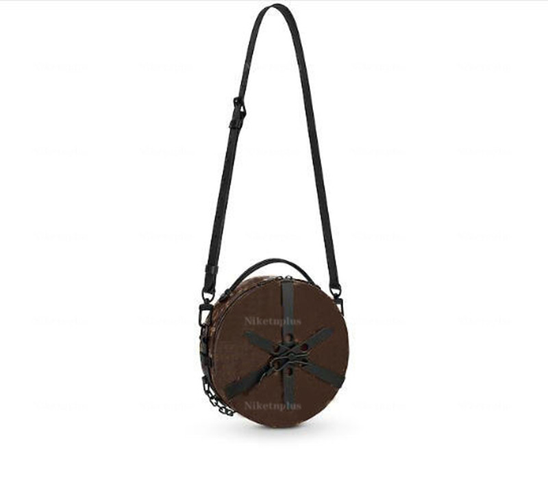 WHEEL BOX TRUNK Designers Women Shoulder Bags Travel Cross Body Bag Luggage Tag Purse Wallet Compact Mini Small Boite Chapeau Souple, #1
WHEEL BOX TRUNK Designers Women Shoulder Bags Travel Cross Body Bag Luggage Tag Purse Wallet Compact Mini Small Boite Chapeau Souple, #1