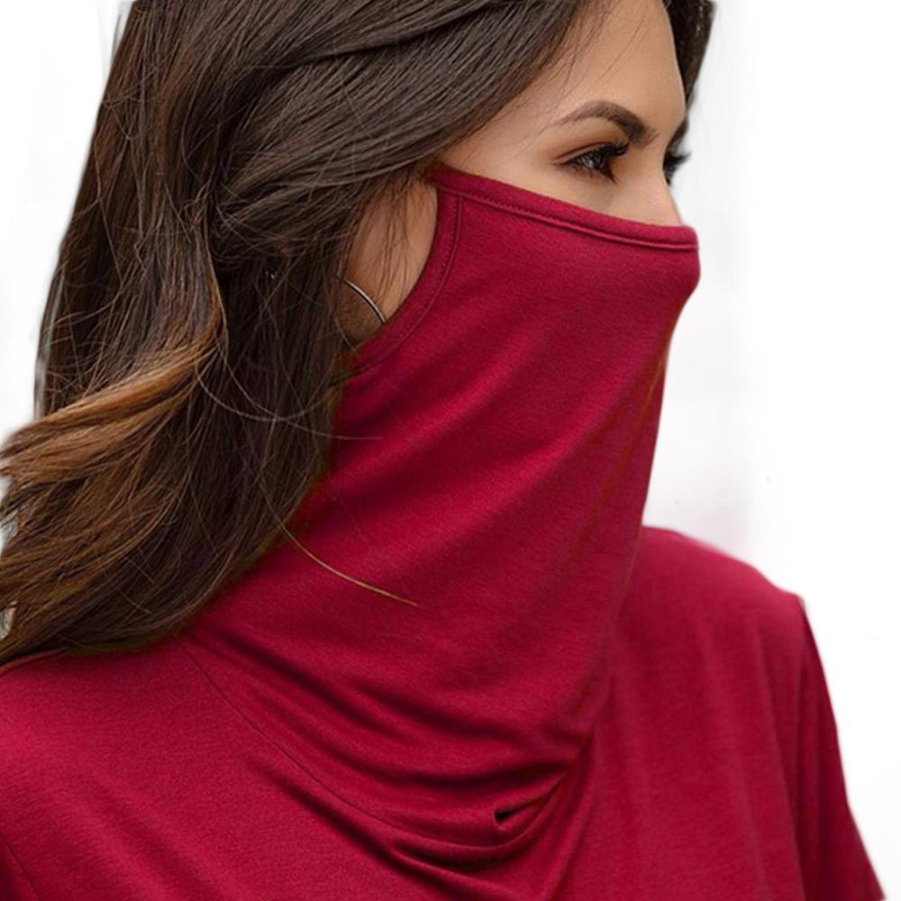 Dustproof high neck short sleeve T-shirt women Casual Loose Round Neck Short Sleeve Top T-shirt Halloween clothing for women 210515