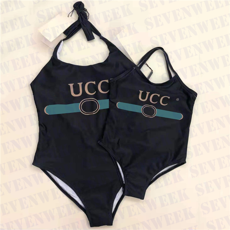 Classic Letter Summer Swimwear One Piece Kids Girls Swimsuit Outdoor Vacation Mother and Baby Bathing Suit, Black
Classic Letter Summer Swimwear One Piece Kids Girls Swimsuit Outdoor Vacation Mother and Baby Bathing Suit, Black