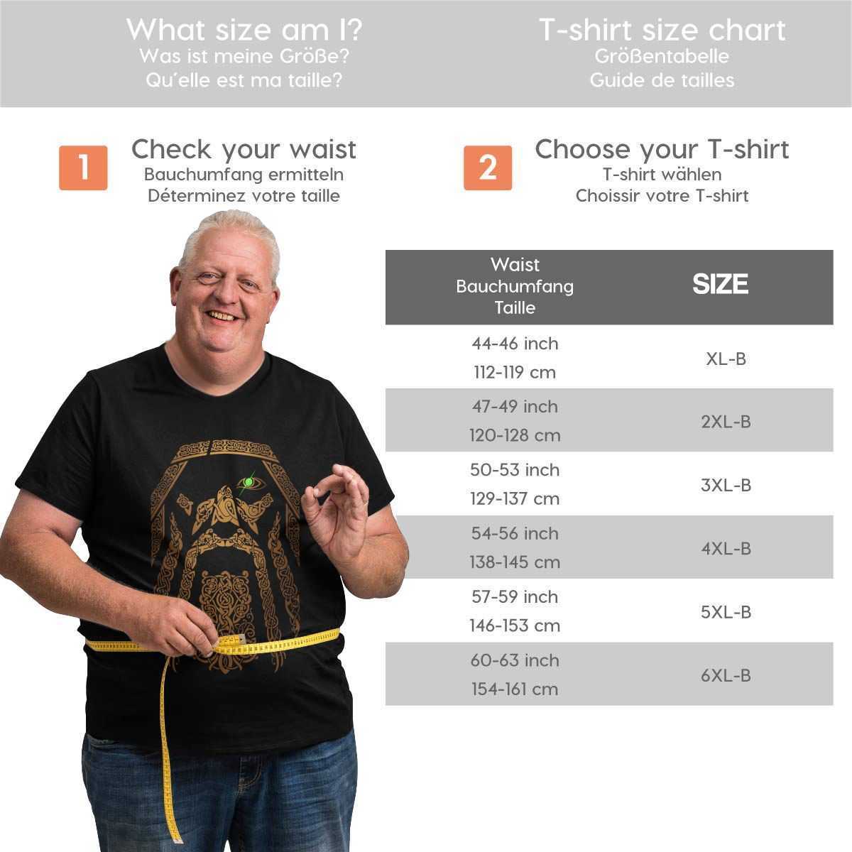 Arrival Viking Men Oversized T Shirts Cotton Top Tees Workout Tee Black Summer Clothes T-shirt for Fathers Plus Size 6XL 210629