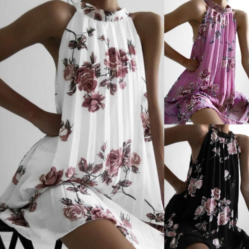 Casual Dresses Women Elegant Dress Sexy Floral Print Sleeveless Summer Retro Pleated Chiffon For Beach Short Mini, Black;gray
Casual Dresses Women Elegant Dress Sexy Floral Print Sleeveless Summer Retro Pleated Chiffon For Beach Short Mini, Black;gray