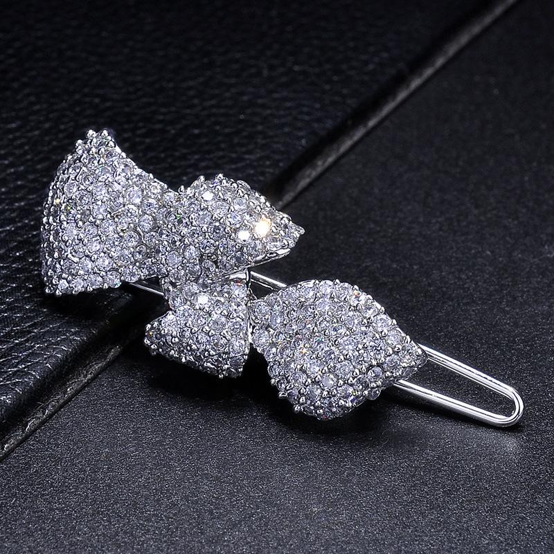 Hair Clips & Barrettes 2021 Sale Bride Zircon For Clip Hairpin Temperament Contracted Fashion Female High-end Manufacturer Wholesale A Word, Golden;silver
Hair Clips & Barrettes 2021 Sale Bride Zircon For Clip Hairpin Temperament Contracted Fashion Female High-end Manufacturer Wholesale A Word, Golden;silver