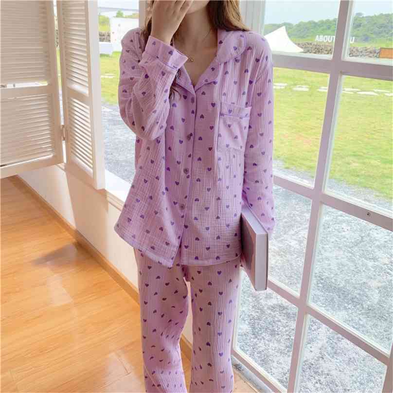 Homewear Hearts Printed Chic Gentle Women Casual High Quality Fashion Female Loose Cotton Pajamas Sets 210525, Red
Homewear Hearts Printed Chic Gentle Women Casual High Quality Fashion Female Loose Cotton Pajamas Sets 210525, Red
