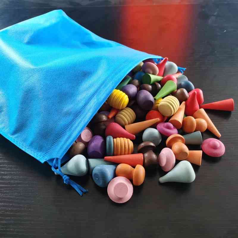 Kids Wooden Toys Raiow Block Loose Parts Mushroom Honeycomb Droplets Tree Cones Cones Creative Building Blocks for Children
Kids Wooden Toys Raiow Block Loose Parts Mushroom Honeycomb Droplets Tree Cones Cones Creative Building Blocks for Children