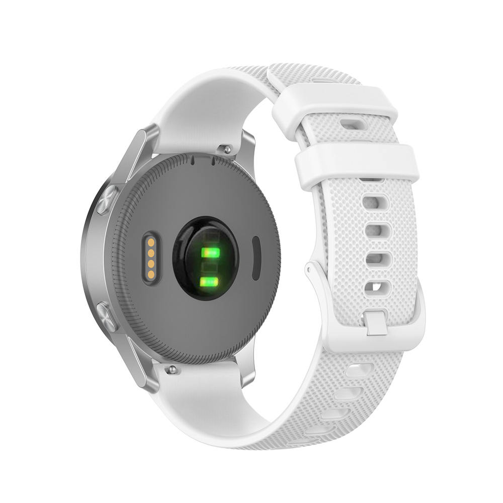 18mm 20mm 22mm Sport Silicone Wrist Strap For Garmin Vivoactive 4S 4 Venu Smart Watch Band Forerunner 245 Wristband Accessories free shipping