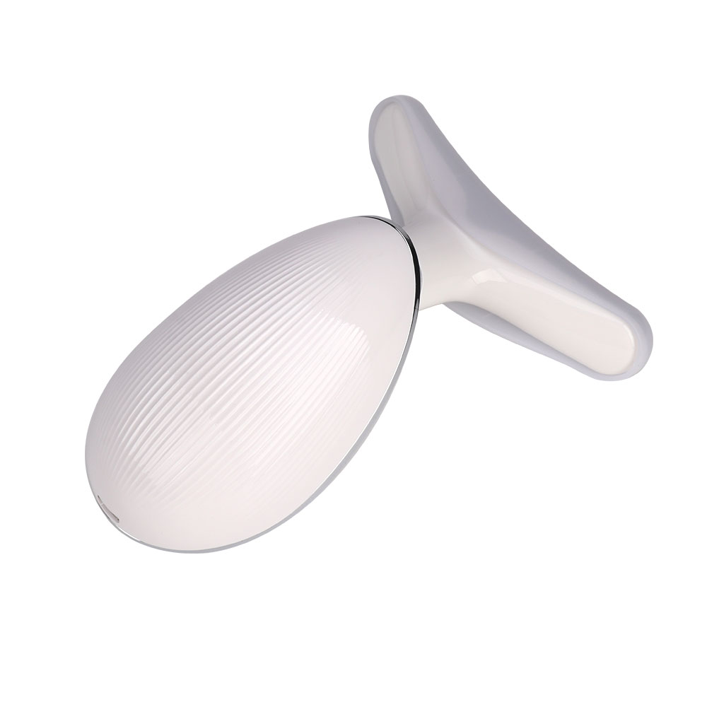 LED Photon Therapy Neck Face Lifting Massager Electric Ion Sonic Vibration Heating Skin Facial Tighten Wrinkle Remover Beauty