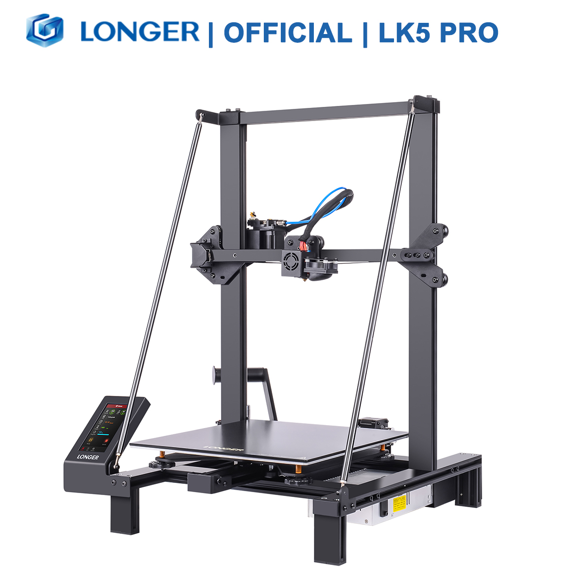 longer lk5 pro fdm 3d printer large printer 3d size 300*300*400mm triangle design tmc2208 driver composite coated tempered glass
longer lk5 pro fdm 3d printer large printer 3d size 300*300*400mm triangle design tmc2208 driver composite coated tempered glass