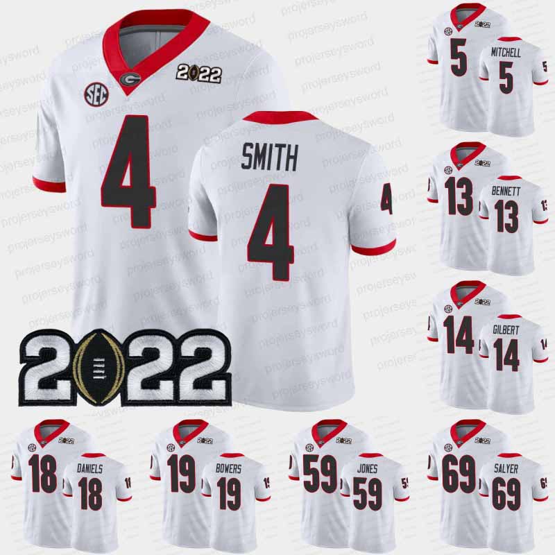 2022 College Football National Champions Jersey Brock Vandagriff Nakobe Dean Stetson Bennett Jamaree Salyer Zamir White JT Daniels Jalen Carter Nolan Smith, Custom
2022 College Football National Champions Jersey Brock Vandagriff Nakobe Dean Stetson Bennett Jamaree Salyer Zamir White JT Daniels Jalen Carter Nolan Smith, Custom