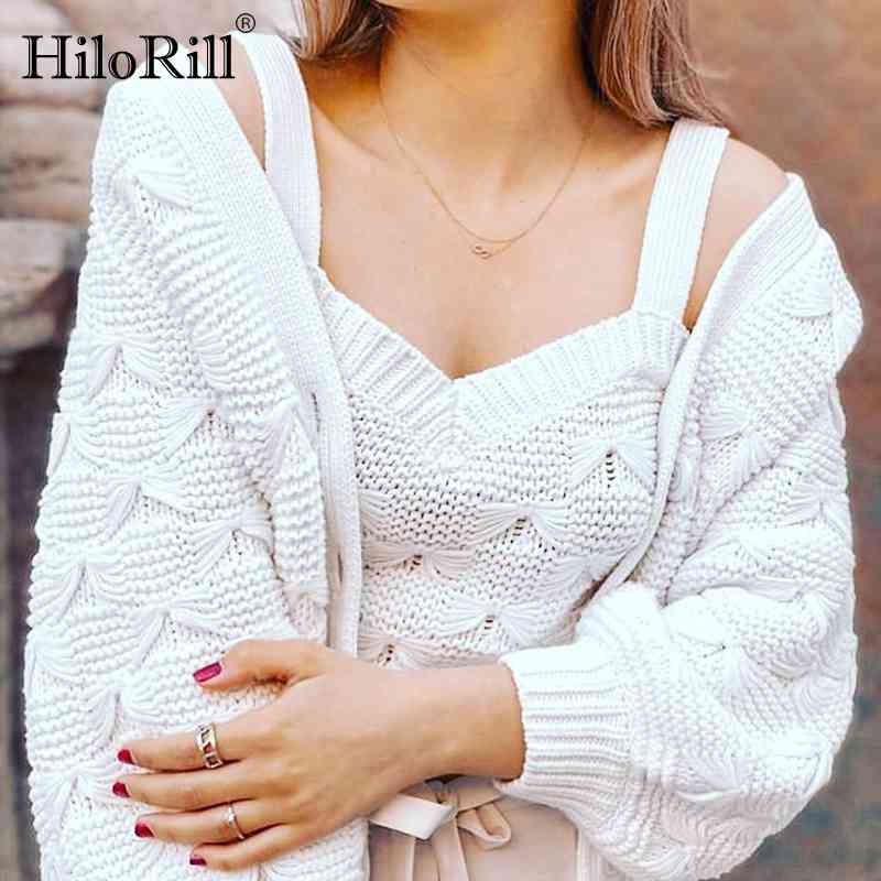 Solid Casual Knitted Sweater Women Batwing Long Sleeve Cardigan Sweaters Outerwear Warm Soft White Tops Rebeca Mujer 210508