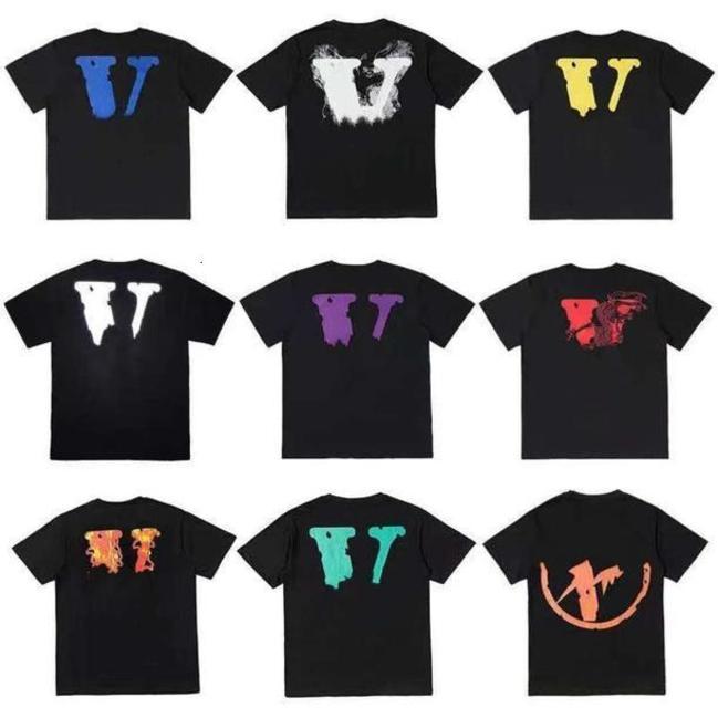 Designer Fashion Brand Men' And Women' Big V Print Hip Hop Street Short Sleeve T-shirt su_news, 24
Designer Fashion Brand Men' And Women' Big V Print Hip Hop Street Short Sleeve T-shirt su_news, 24