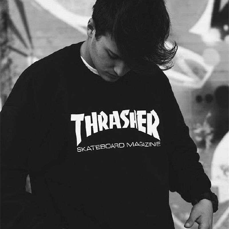 Men and Women Sweatshirt Thrasher Classic Skateboard Street Letter Print Fire Flame Hip Hop Long Sleeve Round Neck Sweater T Shirts, As pictures
Men and Women Sweatshirt Thrasher Classic Skateboard Street Letter Print Fire Flame Hip Hop Long Sleeve Round Neck Sweater T Shirts, As pictures