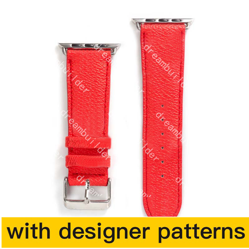 Luxury Designer Strap Watchbands For Apple Watch Band 42mm 38mm 40mm 44mm iwatch 2 3 4 5 6 7 bands Leather Straps Bracelet Fashion
Luxury Designer Strap Watchbands For Apple Watch Band 42mm 38mm 40mm 44mm iwatch 2 3 4 5 6 7 bands Leather Straps Bracelet Fashion