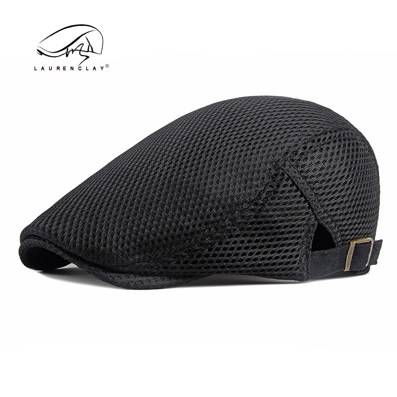 Summer Spring Mesh Men Women Beret Cap, Breathable Adjustable Peaked Visor Flat Hat Casual Driving Berets Golf Newsboy Cap
Summer Spring Mesh Men Women Beret Cap, Breathable Adjustable Peaked Visor Flat Hat Casual Driving Berets Golf Newsboy Cap