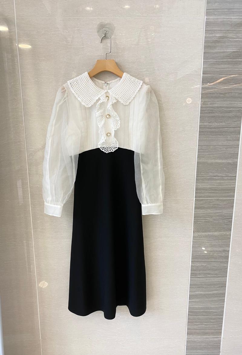 Casual Dresses 2021 Women Fashion Long-sleeved Lapel Silk And Acetate Dress 0823, Black;gray
Casual Dresses 2021 Women Fashion Long-sleeved Lapel Silk And Acetate Dress 0823, Black;gray
