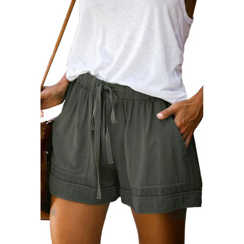 Women's Shorts European And American Summer Style Loose High Waist Wide Legs Urban Casual Sports