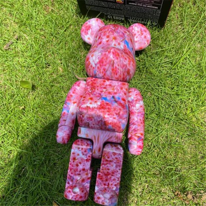 HOT 400% 28CM Bearbrick The ABS The cherry blossom Fashion bear Chiaki figures Toy For Collectors Be@rbrick Art Work model decoration toys g
HOT 400% 28CM Bearbrick The ABS The cherry blossom Fashion bear Chiaki figures Toy For Collectors Be@rbrick Art Work model decoration toys g