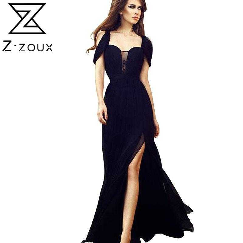 Women Dress V-neck Split Chiffon Dressse Plus Slze Black Vintage Sexy Long Summer Dresses Clothes 210524
Women Dress V-neck Split Chiffon Dressse Plus Slze Black Vintage Sexy Long Summer Dresses Clothes 210524