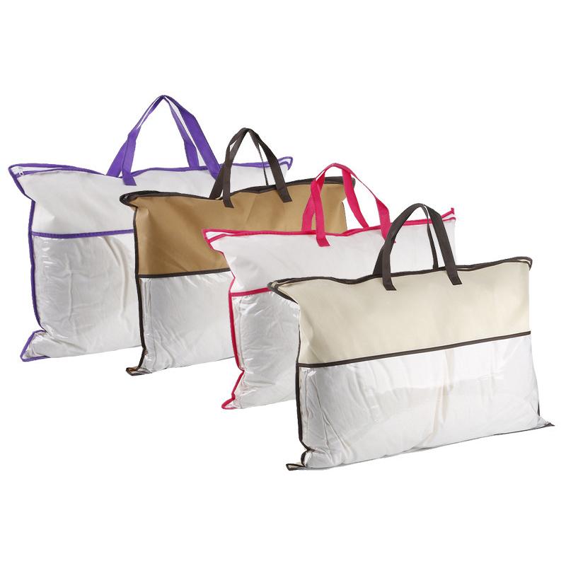Clothing & Wardrobe Storage Large Portable Clothes Bag With Handle Non-Woven Blanket Quilt Organizer Anti-dust Pack Clear Window Tote Handba
Clothing & Wardrobe Storage Large Portable Clothes Bag With Handle Non-Woven Blanket Quilt Organizer Anti-dust Pack Clear Window Tote Handba