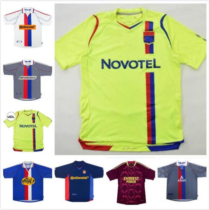 retro Olympique Lyonnais Lyon soccer jersey 00 01 02 08 09 10 11 Carriere BAK GOVOU LISANDRO GOURCUFF TOULALAN JUNINHO BASTOS BENZEMA MARLET Maillot de football shirt, Grey
retro Olympique Lyonnais Lyon soccer jersey 00 01 02 08 09 10 11 Carriere BAK GOVOU LISANDRO GOURCUFF TOULALAN JUNINHO BASTOS BENZEMA MARLET Maillot de football shirt, Grey