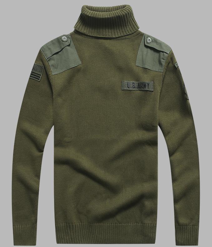 Men's Sweaters BONJEAN Military Sweater Patch Design Tactical Army Knitted Highneck Autumn Winter Casual Thick Pullover, White;black
Men's Sweaters BONJEAN Military Sweater Patch Design Tactical Army Knitted Highneck Autumn Winter Casual Thick Pullover, White;black
