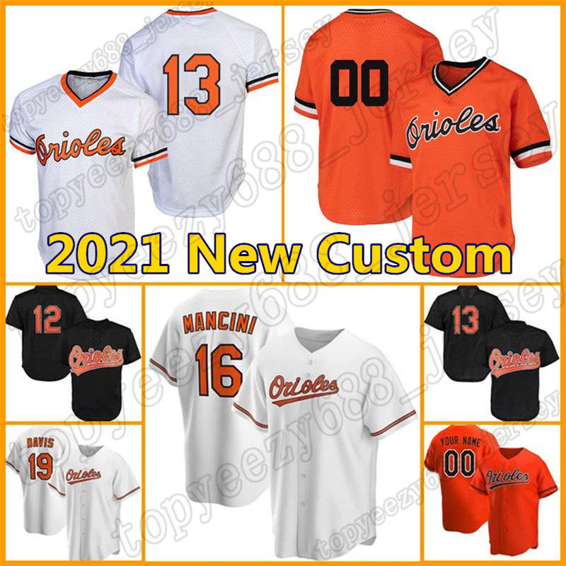 13 Manny Machado Mesh 8 Cal Ripken Jr 16 Trey Mancini Custom Orioles Baseball Chris Davis Cedric Mullins Roberto Alomar Baltimore Jersey, Men custom new cool base(jinying)
13 Manny Machado Mesh 8 Cal Ripken Jr 16 Trey Mancini Custom Orioles Baseball Chris Davis Cedric Mullins Roberto Alomar Baltimore Jersey, Men custom new cool base(jinying)