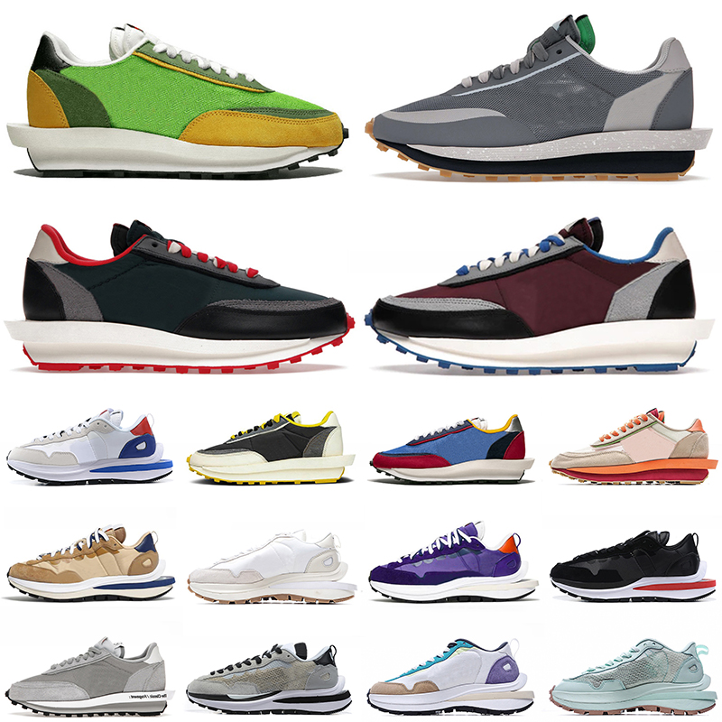 Sacais LD Waffle Women Mens Running Shoes Vaporwaffle Trainers Undercover Clot Kiss Of Death Cool Grey Sesame Blue Void Fragment Jogging Spo
Sacais LD Waffle Women Mens Running Shoes Vaporwaffle Trainers Undercover Clot Kiss Of Death Cool Grey Sesame Blue Void Fragment Jogging Spo