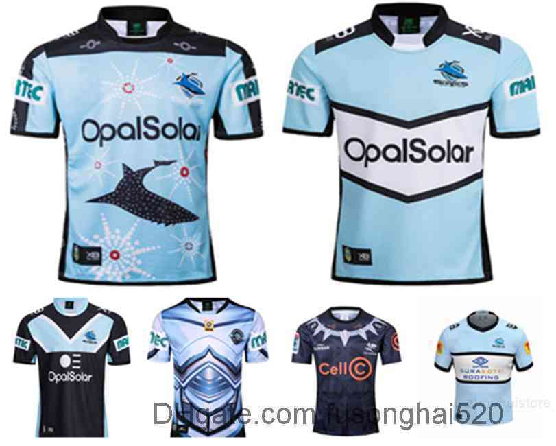 Warrior CRONULLA-SUTHERLAND SHARKS Rugby J ersey Indigenous Jersey shirt nrl Rugb y League Jerseys 1718 Retro Australia maillot de ru gby, Black
Warrior CRONULLA-SUTHERLAND SHARKS Rugby J ersey Indigenous Jersey shirt nrl Rugb y League Jerseys 1718 Retro Australia maillot de ru gby, Black
