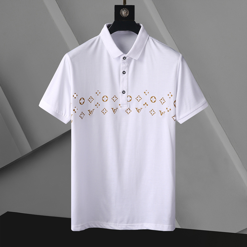 202SS Summer 100%Cotton Men Polo T-shirt est LOGO Print Fashion Clothing shirt Trend Short sleeve Tshirt Large size -4XL
202SS Summer 100%Cotton Men Polo T-shirt est LOGO Print Fashion Clothing shirt Trend Short sleeve Tshirt Large size -4XL