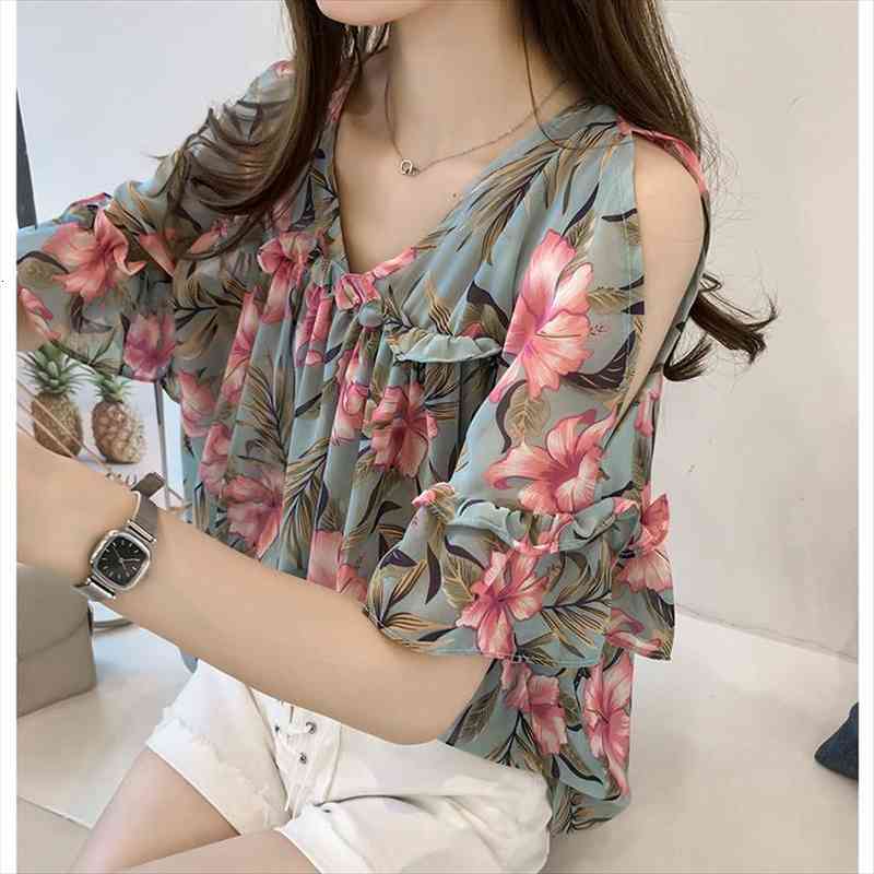 sweet women blouses leisure flare sleeve summer print blouse off shoulder chiffon shirt ladies plus size 4xl, White
sweet women blouses leisure flare sleeve summer print blouse off shoulder chiffon shirt ladies plus size 4xl, White