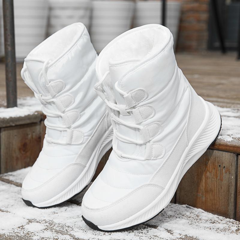 Boots Snow Women Winter 2021 Women's Anti-Slip Plush Warm Platform White Black Brown Waterproof Short Booties Shoes
Boots Snow Women Winter 2021 Women's Anti-Slip Plush Warm Platform White Black Brown Waterproof Short Booties Shoes