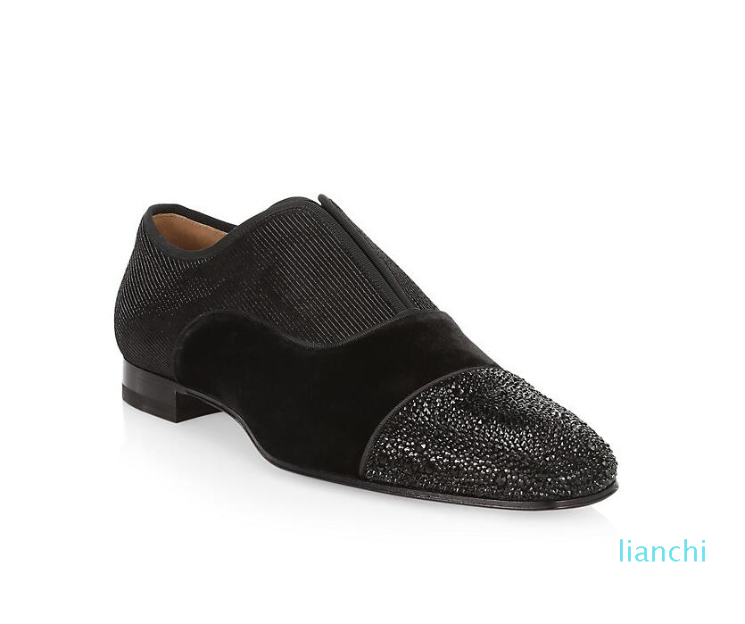 Men Dress Flats leather oxfords shoes,Luxury Design red bottom loafers Alpha Male Glitter Oxford Loafer Black Genuine Leathers man casual
Men Dress Flats leather oxfords shoes,Luxury Design red bottom loafers Alpha Male Glitter Oxford Loafer Black Genuine Leathers man casual