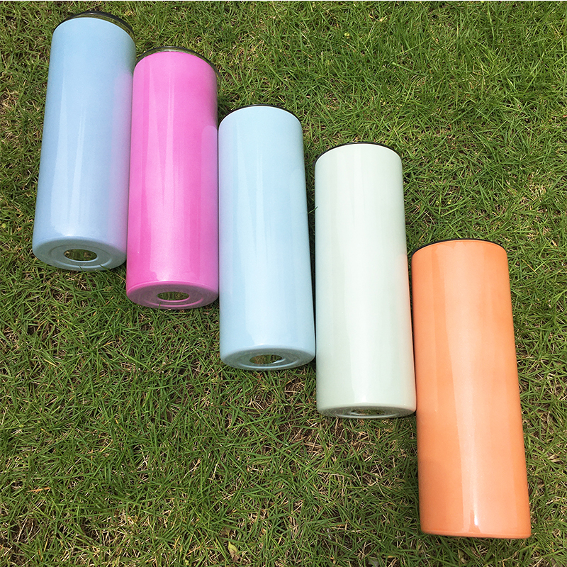 20oz UV Changing Straight Tumbler Sublimation Blank Stainless Steel Skinny Tumblers Color Change Under the Sun Outdoor Portable Travel Mug
20oz UV Changing Straight Tumbler Sublimation Blank Stainless Steel Skinny Tumblers Color Change Under the Sun Outdoor Portable Travel Mug