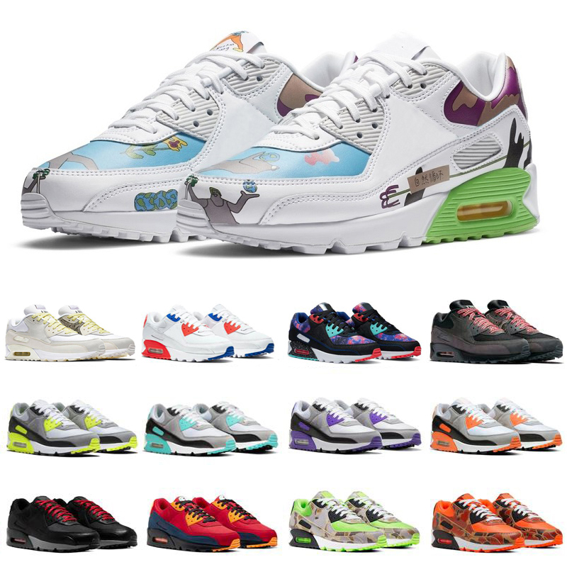 90 mens running shoes sneakers Cool Grey London Laser Blue Infrared have again Orange Flyleather Camowabb Camo Red Bred men women trainers sports shoe
90 mens running shoes sneakers Cool Grey London Laser Blue Infrared have again Orange Flyleather Camowabb Camo Red Bred men women trainers sports shoe