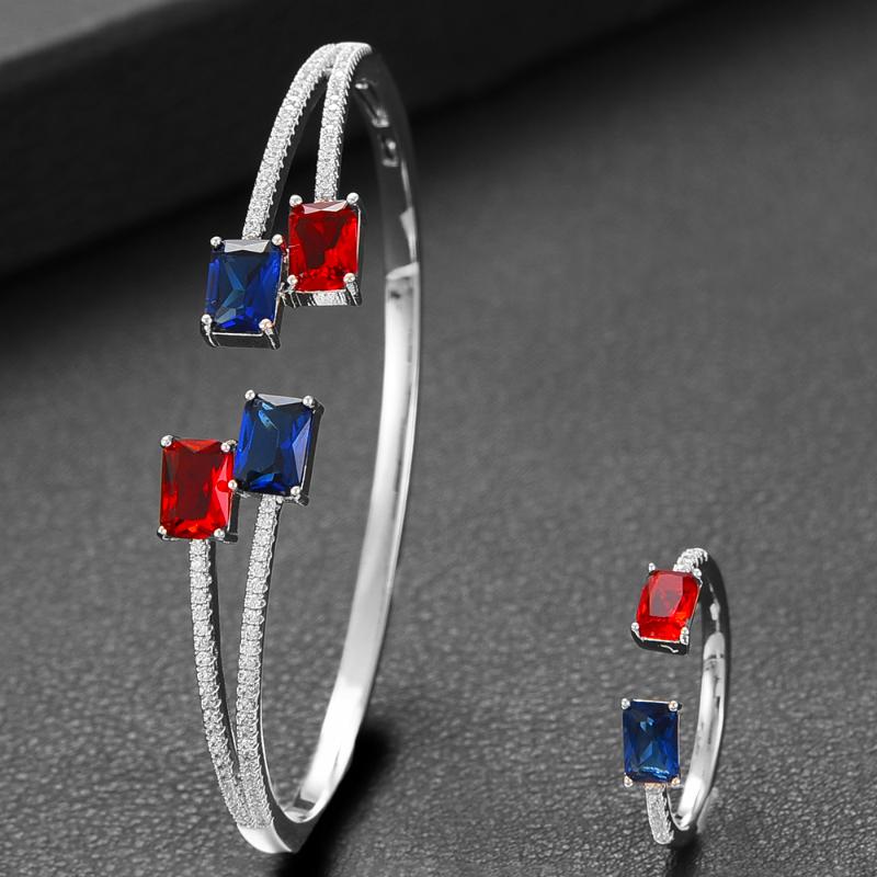 Earrings & Necklace GODKI Luxury Saudi Arabia Bangle Ring Set For Women Full Micro Cubic Zircon Pave Party Wedding Arabic Dubai Jewelry Sets, Silver
Earrings & Necklace GODKI Luxury Saudi Arabia Bangle Ring Set For Women Full Micro Cubic Zircon Pave Party Wedding Arabic Dubai Jewelry Sets, Silver