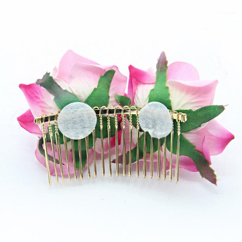 Hair Clips & Barrettes Women Rose Flower Bridal Decoration Sticks Gift Travel Pins Clip Headpiece Comb Accessories Wedding Daily Jewelry Par, Golden;silver
Hair Clips & Barrettes Women Rose Flower Bridal Decoration Sticks Gift Travel Pins Clip Headpiece Comb Accessories Wedding Daily Jewelry Par, Golden;silver