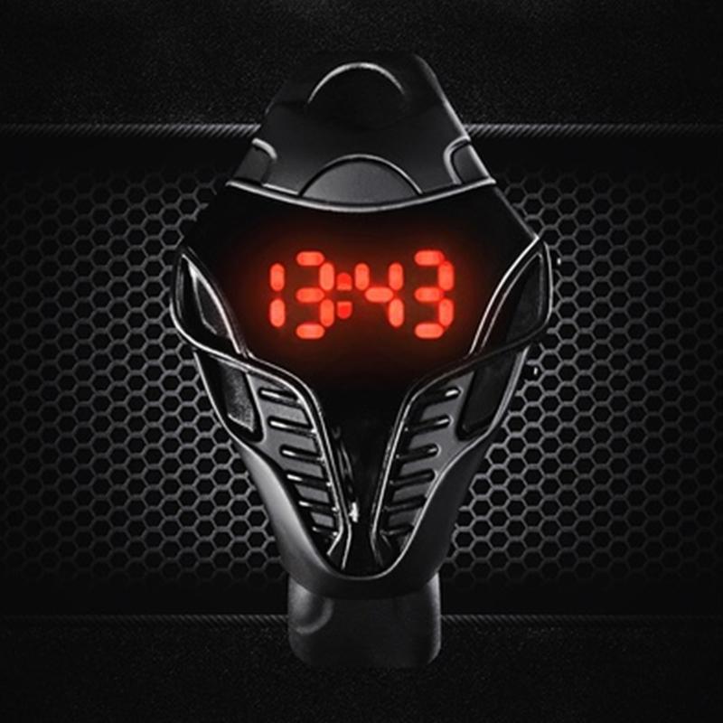 Wristwatches Men Accessories Triangle Dial Outdoor LED Screen Students Children Digital Display Black Portable Silicone Sport Watch, As pic
Wristwatches Men Accessories Triangle Dial Outdoor LED Screen Students Children Digital Display Black Portable Silicone Sport Watch, As pic