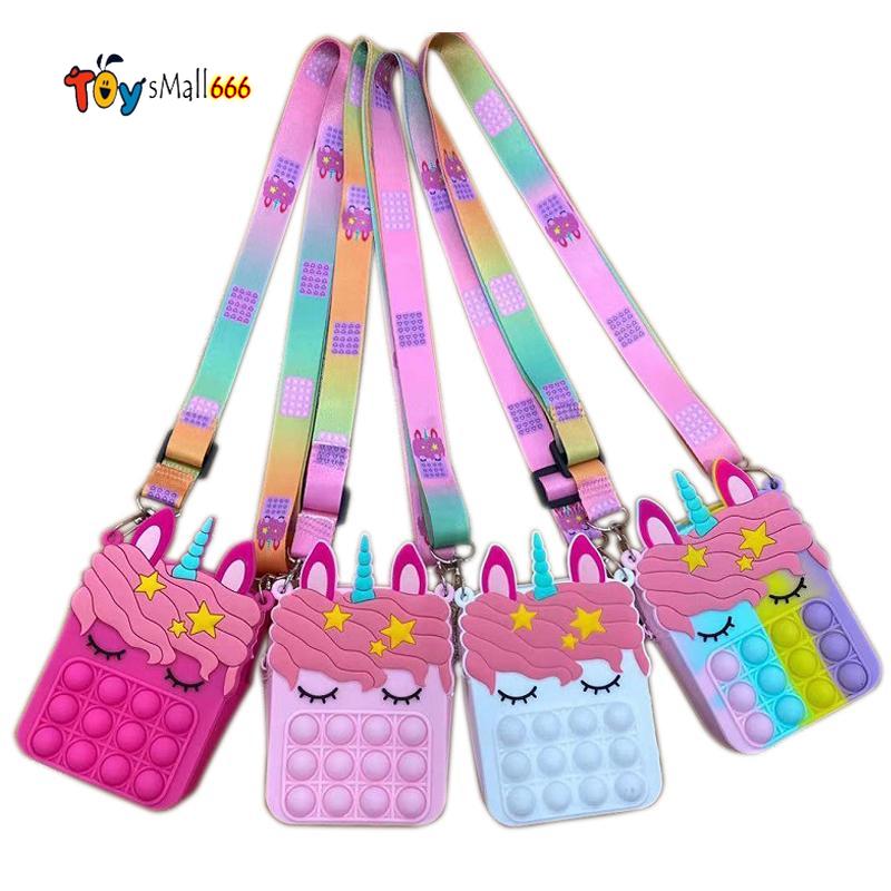 Fidget Toys Sensory Fashion Bag kid Push Bubble Rainbow Anti Stress Educational Children And Adults Decompression Toy FY2915, Multi
Fidget Toys Sensory Fashion Bag kid Push Bubble Rainbow Anti Stress Educational Children And Adults Decompression Toy FY2915, Multi