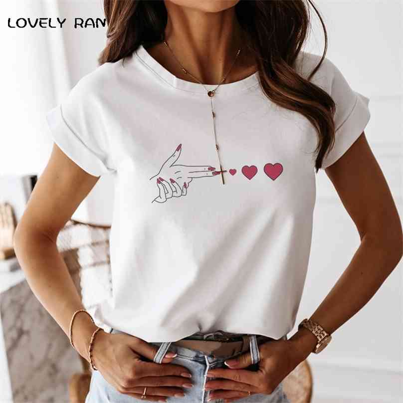100% Cotton Short Sleeve Women' T-Shirt Letter Print Dramatic Casual Loose Simple Tshirt Female Summer Streetwear T shirts 210720, 3132 white
100% Cotton Short Sleeve Women' T-Shirt Letter Print Dramatic Casual Loose Simple Tshirt Female Summer Streetwear T shirts 210720, 3132 white