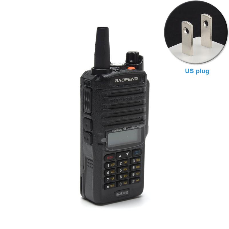 Walkie Talkie Baofeng BF-UV9R Branchez-le à l'imperméable VHF UHF Deux voies radio portable Dual Bande Dual Bande anti-ingérence