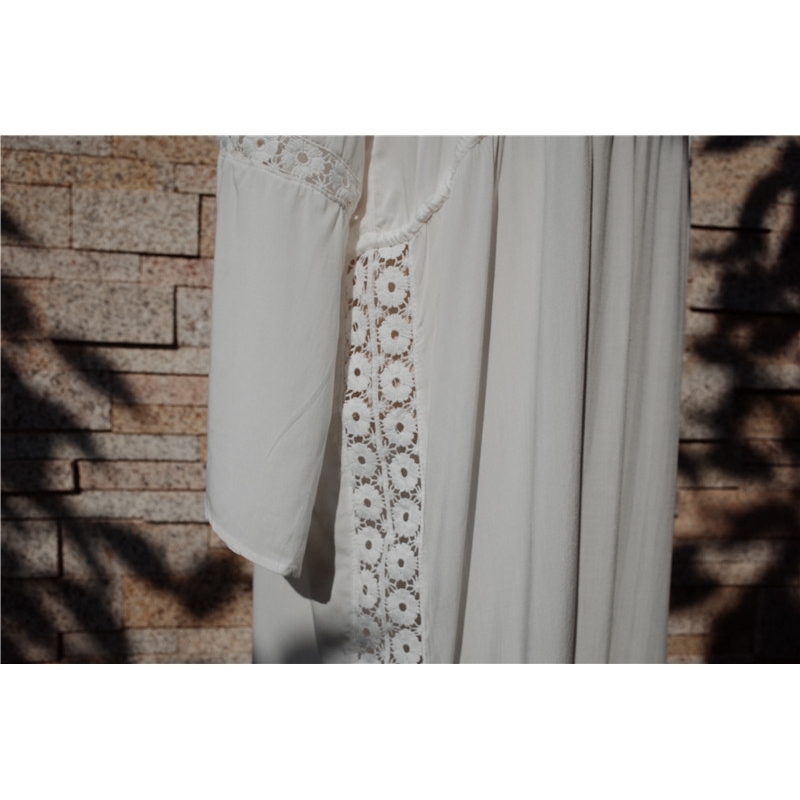 Cotton Beach Cover up Kaftans Sarong Bathing Suit s Pareos Swimsuit Womens Swim Wear Tunic #Q598 210420