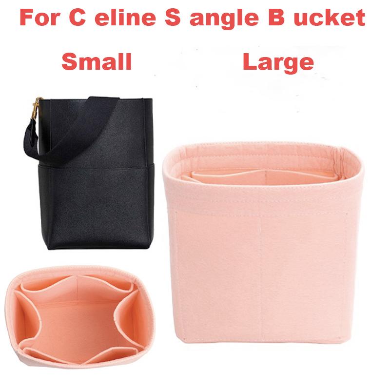 For C Eline Sangle Bucket 3MM Premium Felt Insert Bag Organizer Makeup Handbag Shaper Travel Inner Purse Cosmetic Bags & Cases, Red
For C Eline Sangle Bucket 3MM Premium Felt Insert Bag Organizer Makeup Handbag Shaper Travel Inner Purse Cosmetic Bags & Cases, Red