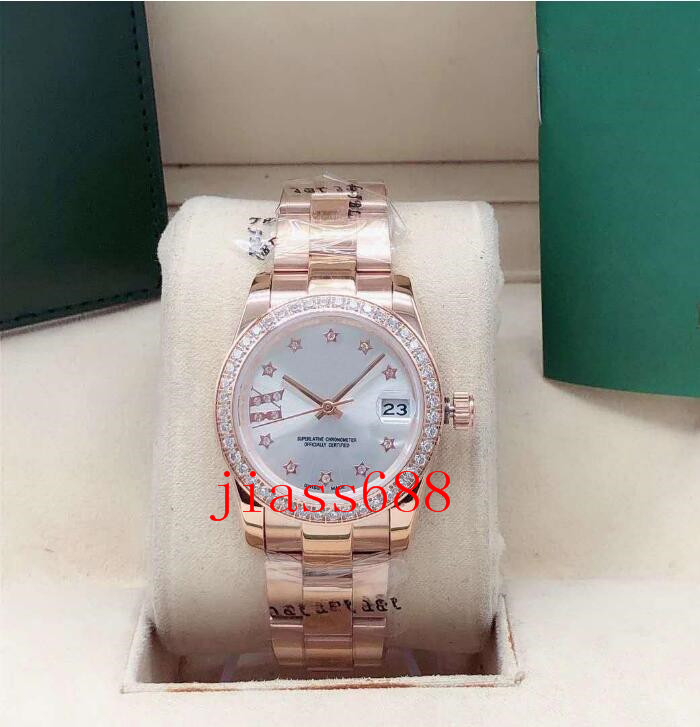 31mm five-pointed star diamond dial mechanical automatic ladies watch 2813 movement 316l stainless steel band fashion watches, Slivery;brown
31mm five-pointed star diamond dial mechanical automatic ladies watch 2813 movement 316l stainless steel band fashion watches, Slivery;brown