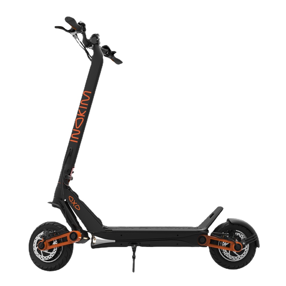 INOKIM OXO Electric Scooter 10 Inch 60V 2600W Dual Motor Off-Road Hoverboard Adult Scooter Foldable Double Drive VSSET MACURY OX
INOKIM OXO Electric Scooter 10 Inch 60V 2600W Dual Motor Off-Road Hoverboard Adult Scooter Foldable Double Drive VSSET MACURY OX